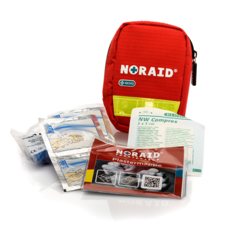 Noraid liten førstehjelpspute m/innhold